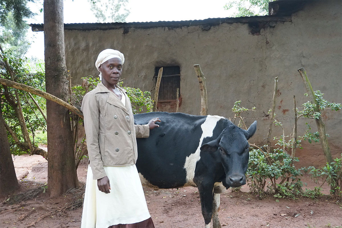 improving health with a gas cookstove bought with savings and loan