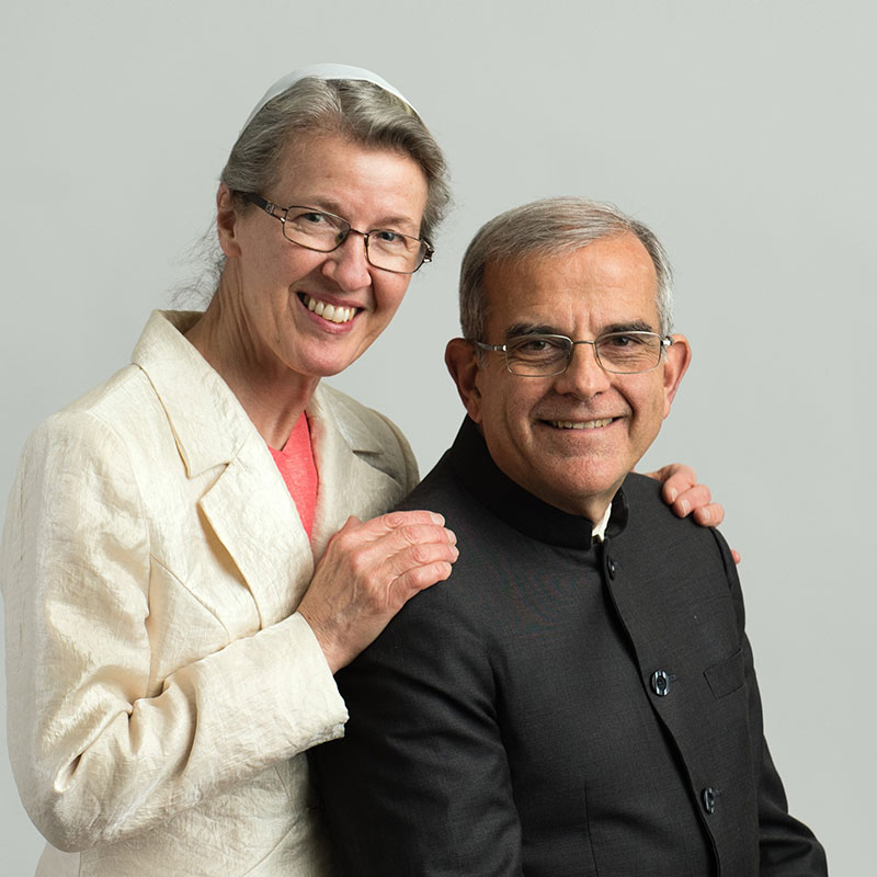 Merle and Edith Burkholder, staff pastor