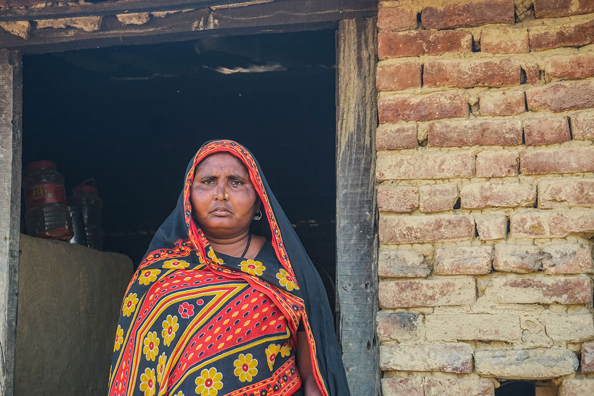 widow in Nepal savings group